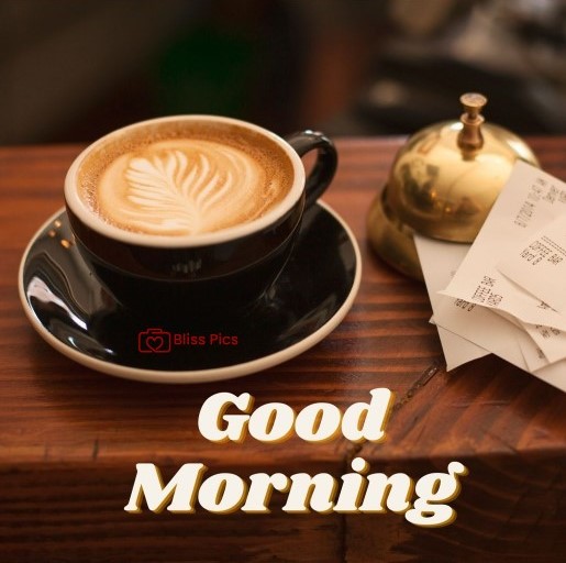 black coffee cup and saucer on wooden table on billing table black coffee cup and saucer on wooden table on billing table - good morning images with coffee