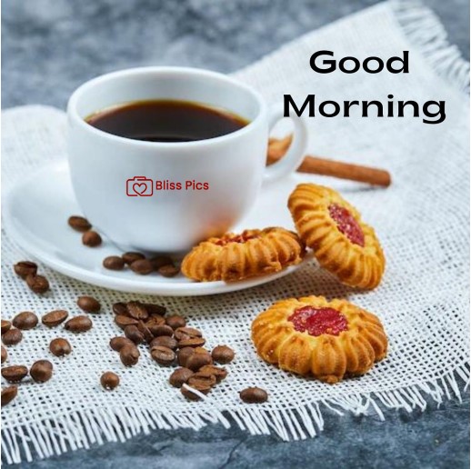 black coffee with jim jam biscuit and coffee beans black coffee with jim jam biscuit and coffee beans - good morning images with coffee