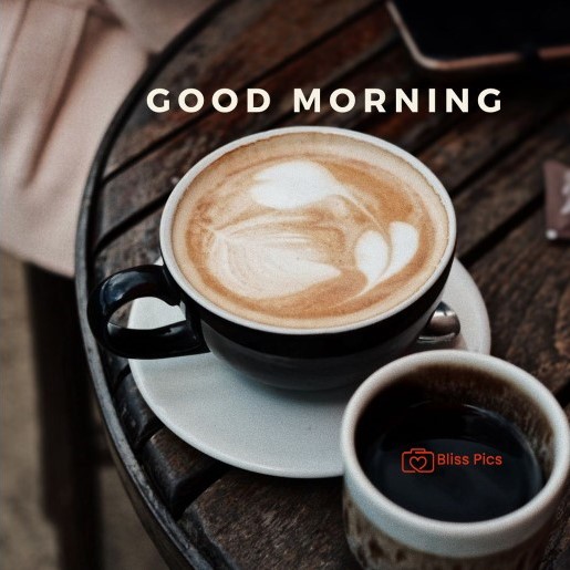 cappuccino coffee cup with black cup and saucer cappuccino coffee cup with black cup and saucer - good morning images with coffee