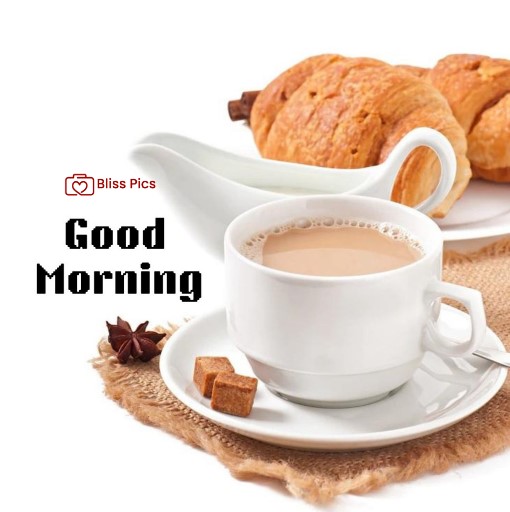 coffee and croissant breakfast coffee and croissant breakfast - good morning images with coffee