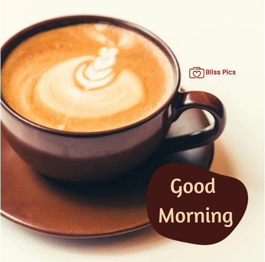 coffee cup with brown cup and saucer coffee cup with brown cup and saucer - good morning images with coffee