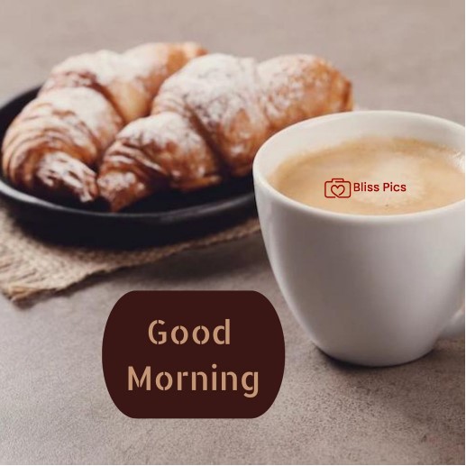 croissant and coffee croissant and coffee - good morning images with coffee